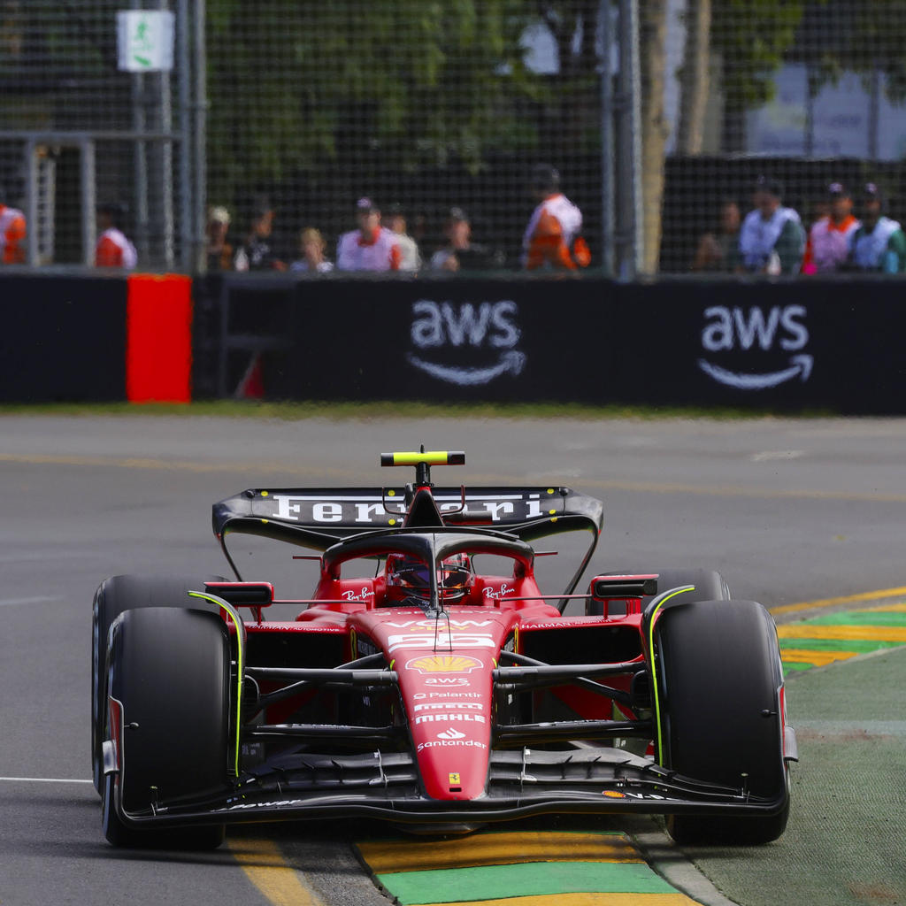 Platz 6: Carlos Sainz (Ferrari) - 1:19.505 in FP1