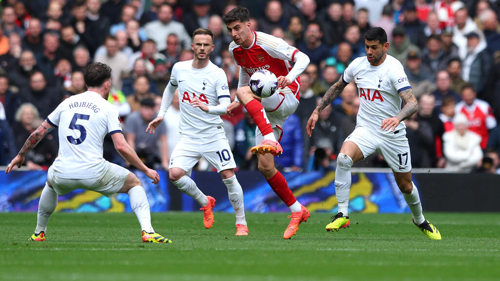 Havertz traf auch gegen die Spurs Havertz traf auch gegen die Spurs