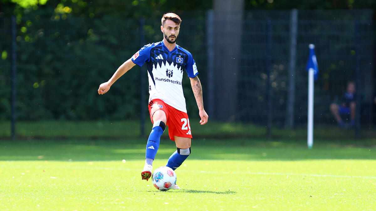Fabio Vieira legt beim HSV los