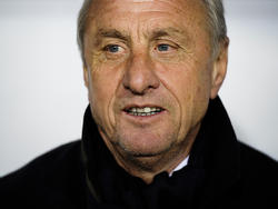 Johan Cruyff erhält für seine Verdienste den "President's Award" der UEFA