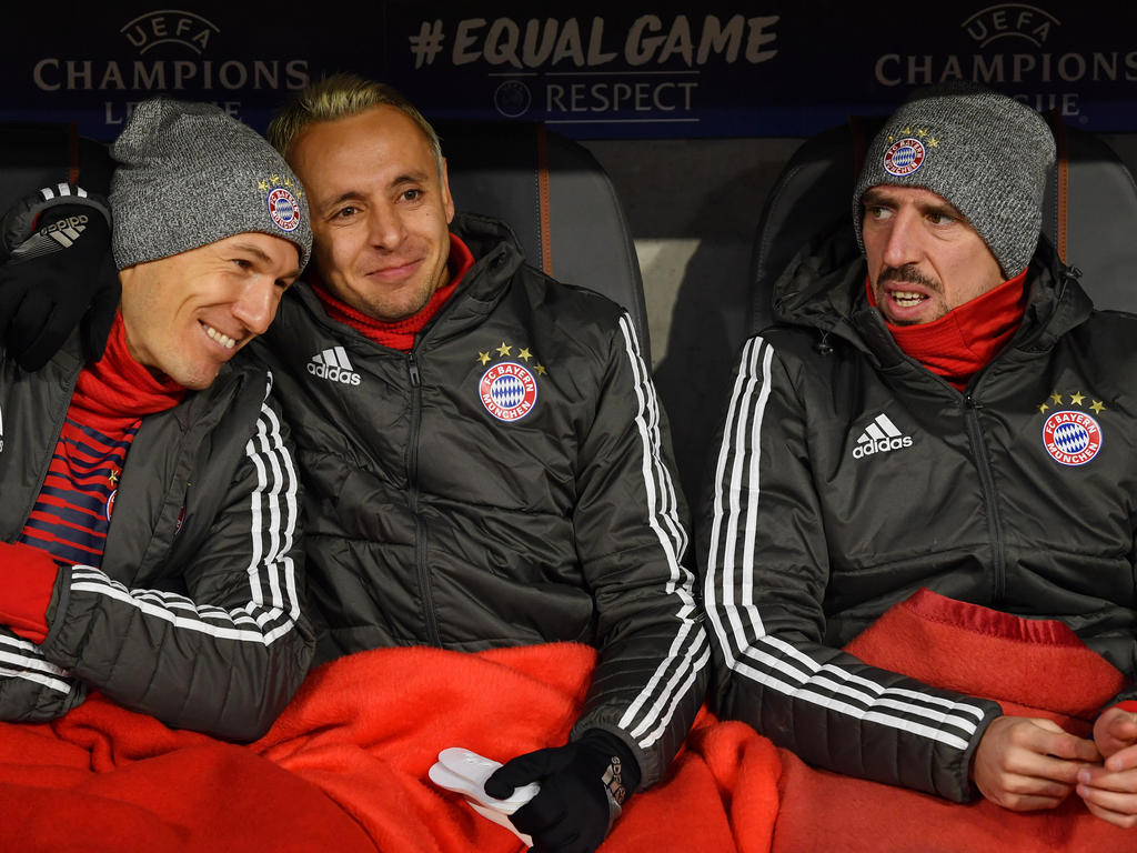 Robben, Rafinha y Ribéry se quedaron en el banquillo ante Besiktas. (Foto: Getty)
