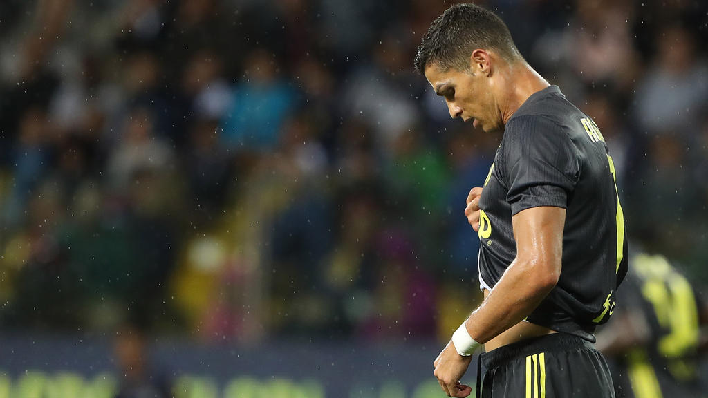 Cristiano Ronaldo wartet auf sein erstes Pflichtspieltor im Juve-Trikot