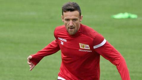 Hat seine Trainingsplatz-Premiere beim 1. FC Union Berlin absolviert: Christian Gentner in Aktion