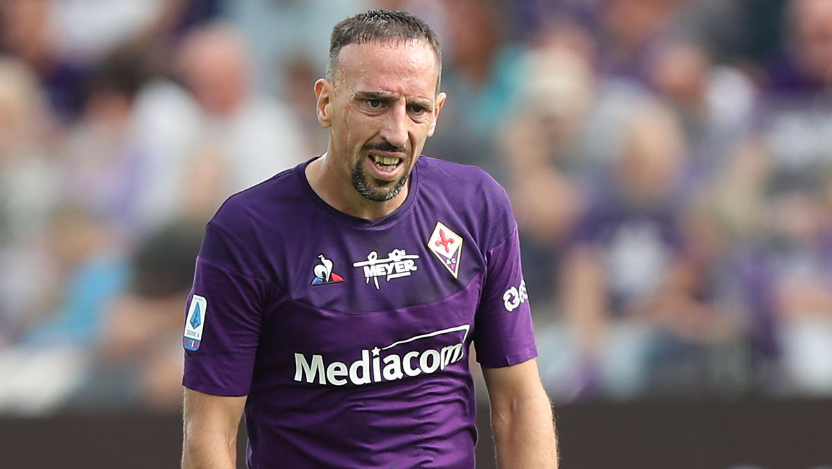 Franck Ribéry kickt seit dem Sommer für AC Florenz Franck Ribéry kickt seit dem Sommer für AC Florenz