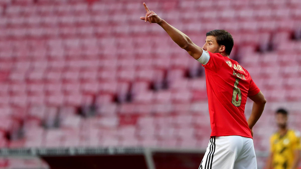 Der portugiesische Nationalspieler Rúben Dias wechselt von Benfica Lissabon zu Machester City Der portugiesische Nationalspieler Rúben Dias wechselt von Benfica Lissabon zu Machester City