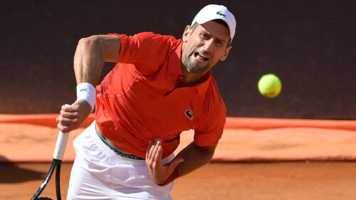 Novak Djokovic tritt in der Schweiz an