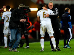 El Swansea venció con gol de Williams para salir del descenso. (Foto: Getty)