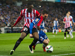 Esta temporada, Williams (izq.) participó en 24 partidos anotando ocho goles. (Foto: Getty)