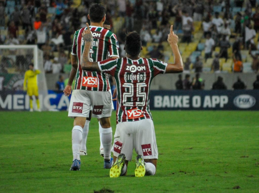 Richard marcó el segundo tanto del Fluminense. (Foto: Imago)