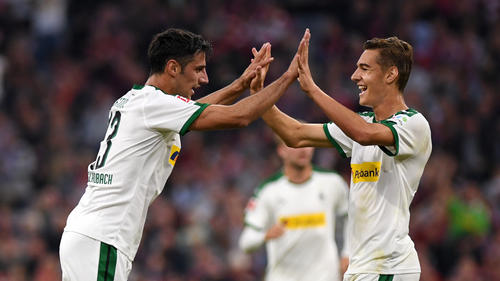 Lars Stindl (l.) und Gladbach sind selbstbewusst im DFB-Pokal