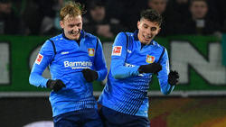 Julian Brandt und Kai Havertz stehen bei zahlreichen Klubs auf dem Zettel