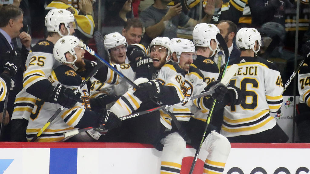 Die Boston Bruins stehen im Finale der NHL-Playoffs Die Boston Bruins stehen im Finale der NHL-Playoffs