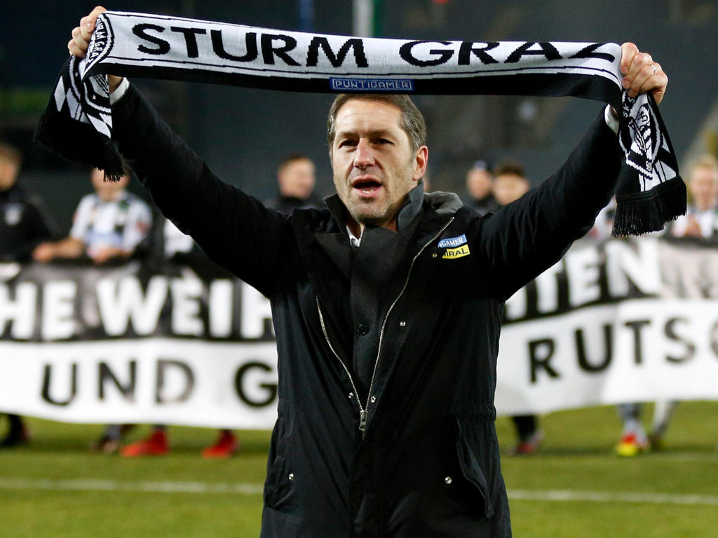 Franco Foda will auch sein letztes Spiel als Trainer von Sturm Graz erfolgreich gestalten