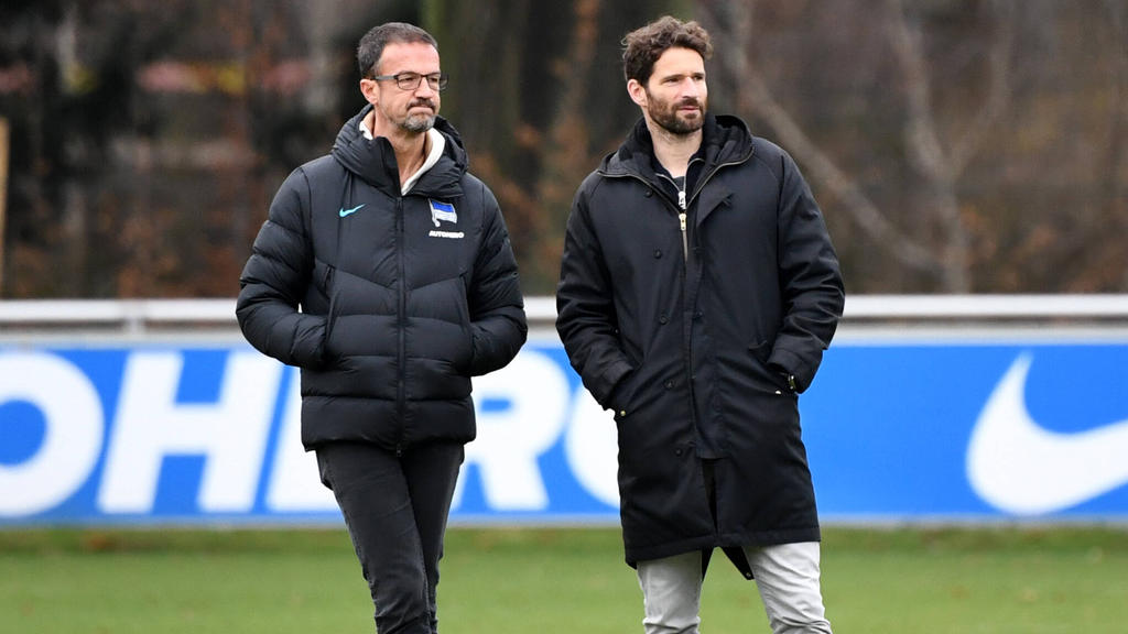 Fredi Bobic und Arne Friedrich erleben bei Hertha BSC harte Zeiten
