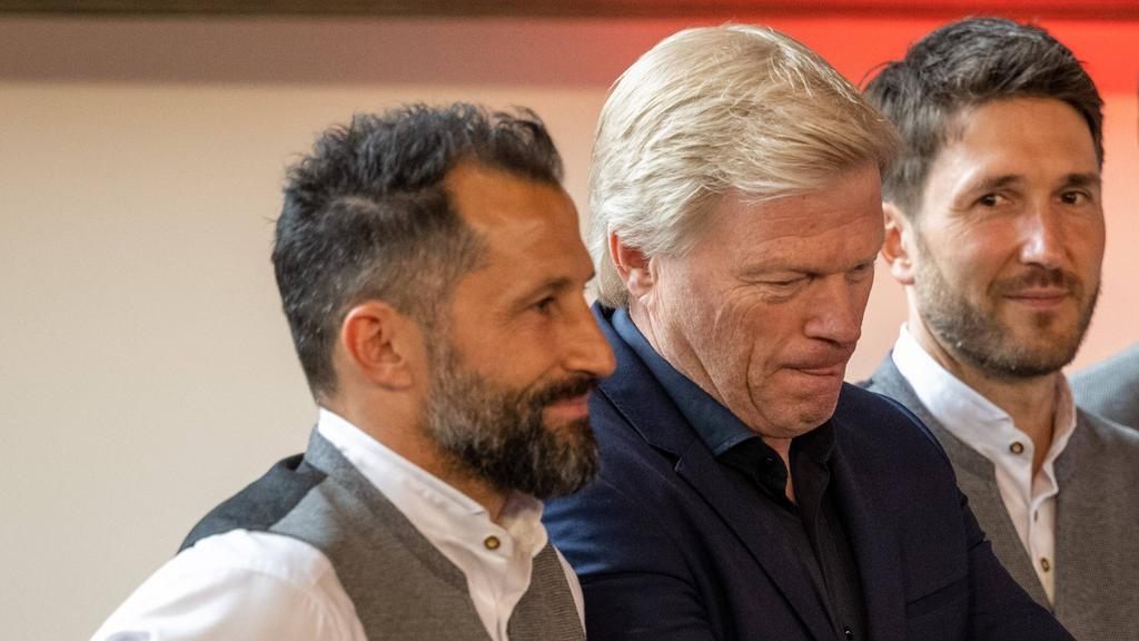 Machen den Mané-Transfer zur Chefsache: Sportvorstand Salihamidzic und Vorstandsboss Kahn vom FC Bayern