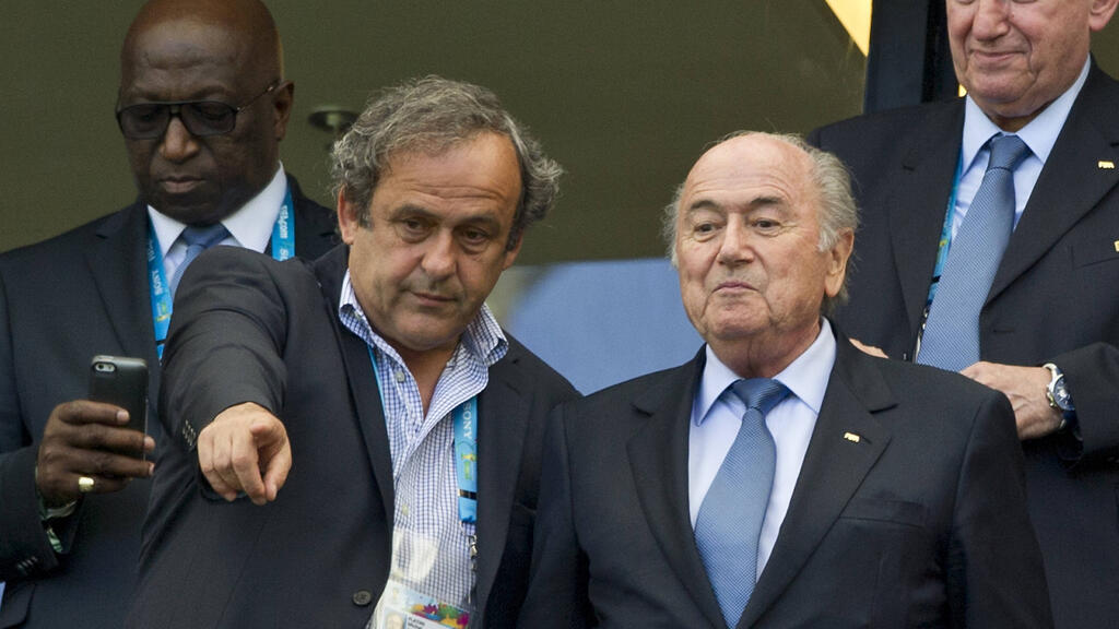 Einst mächtig: Platini (l.) und Blatter im Jahr 2014