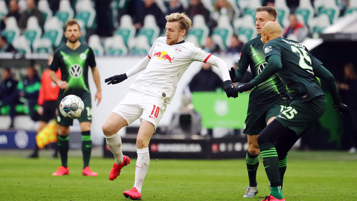 RB Leipzig verpasste in Wolfsburg einen Sieg RB Leipzig verpasste in Wolfsburg einen Sieg
