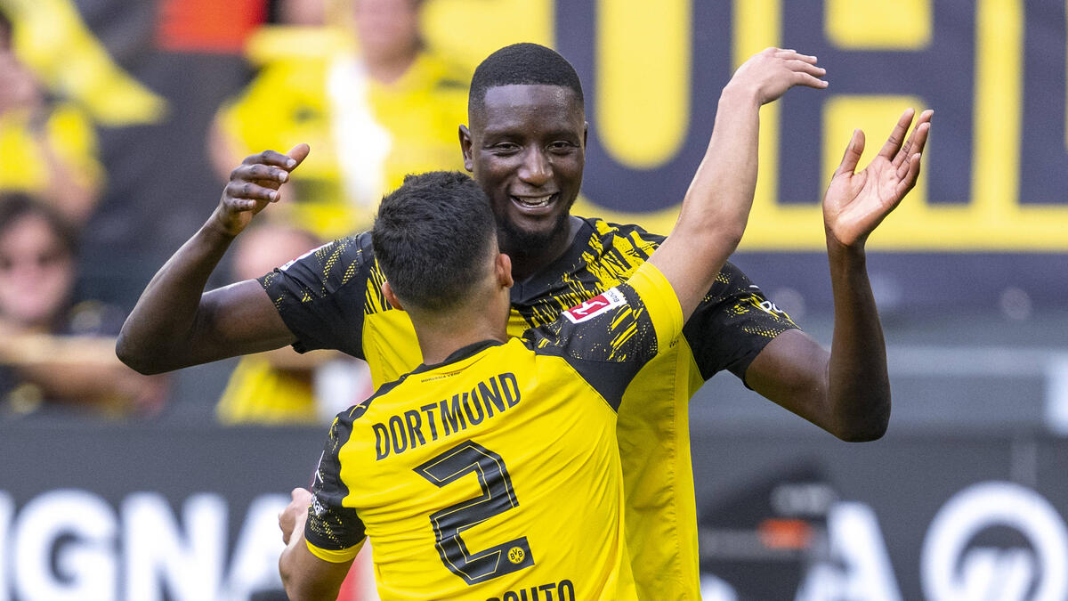 Jubeln die BVB-Stars auch gegen den VfL Wolfsburg?