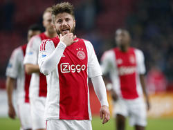 Ajax komt in de Amsterdam niet verder dan een 0-0 gelijkspel tegen Heracles Almelo. Invaller Lasse Schöne kon zijn team ook niet aan een doelpunt helpen. (26-01-2016)