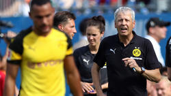 Lucien Favre (r.) soll den BVB zurück in die Spur bringen