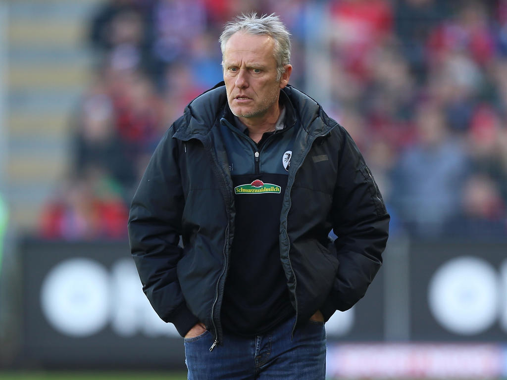 Freiburgs Trainer Christian Streich hofft noch auf Neuzugänge