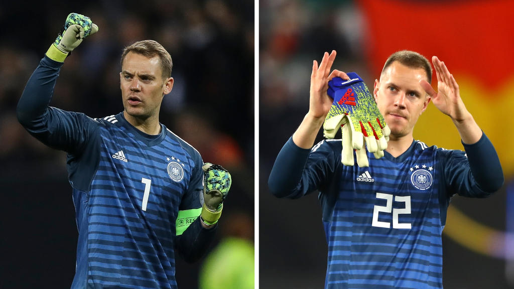 Manuel Neuer und Marc-André ter Stegen sind derzeit die besten deutschen Torhüter Manuel Neuer und Marc-André ter Stegen sind derzeit die besten deutschen Torhüter