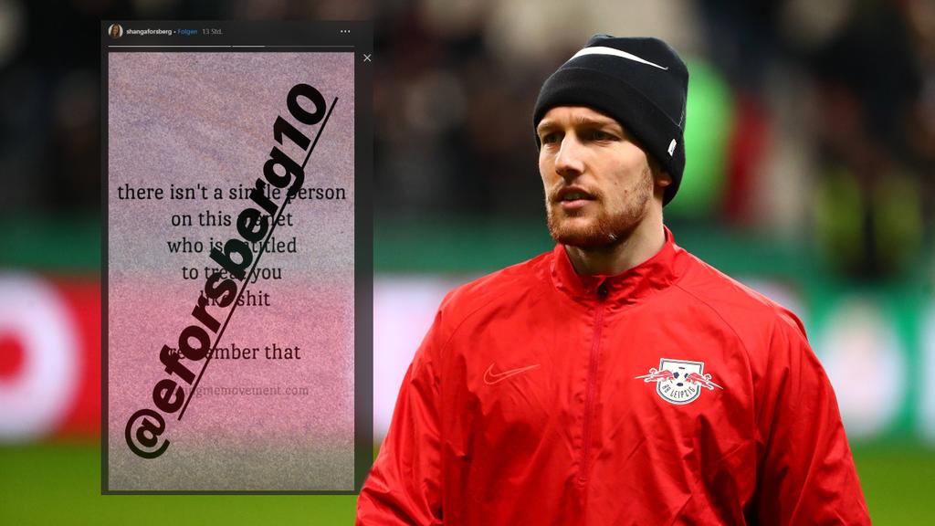 Emil Forsberg spielt bei RB Leipzig im Moment kaum eine Rolle