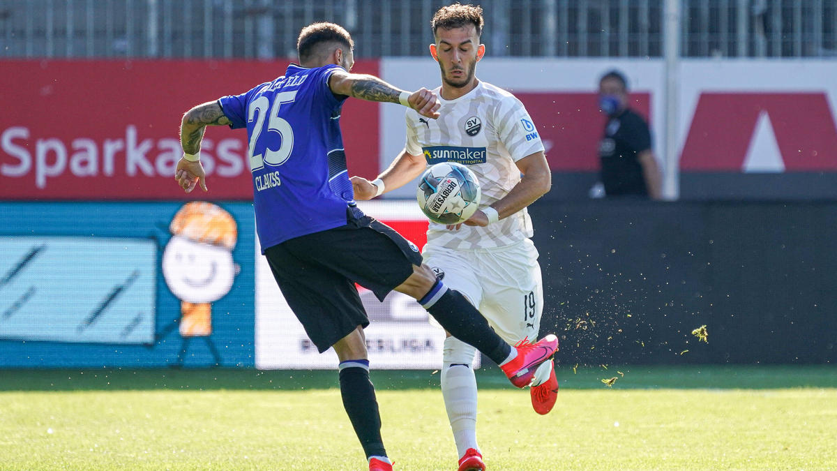 Kein Sieger zwischen Bielefeld und Sandhausen Kein Sieger zwischen Bielefeld und Sandhausen