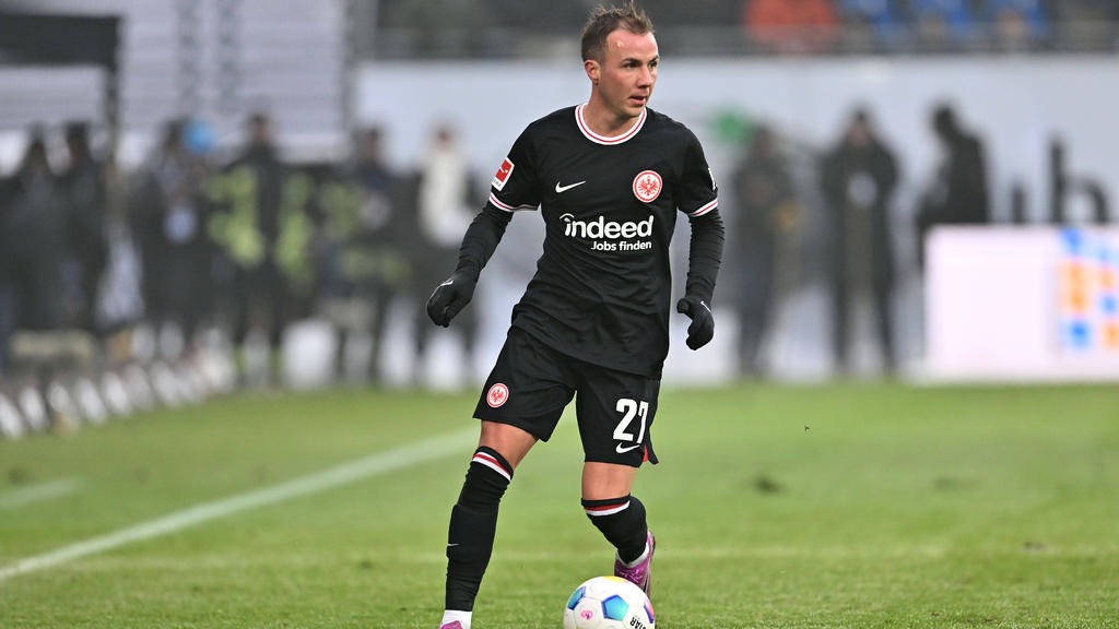Mario Götze spielt seine zweite Saison bei Eintracht Frankfurt