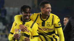Jamie Gittens (l.) überzeugt beim BVB