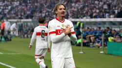 Nick Woltemade gewann Ende Mai mit dem VfB den DFB-Pokal