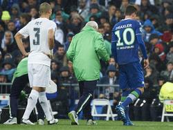 Abgang mit Folgen: Julian Draxler musste in Madrid früh verletzt ausgewechselt werden