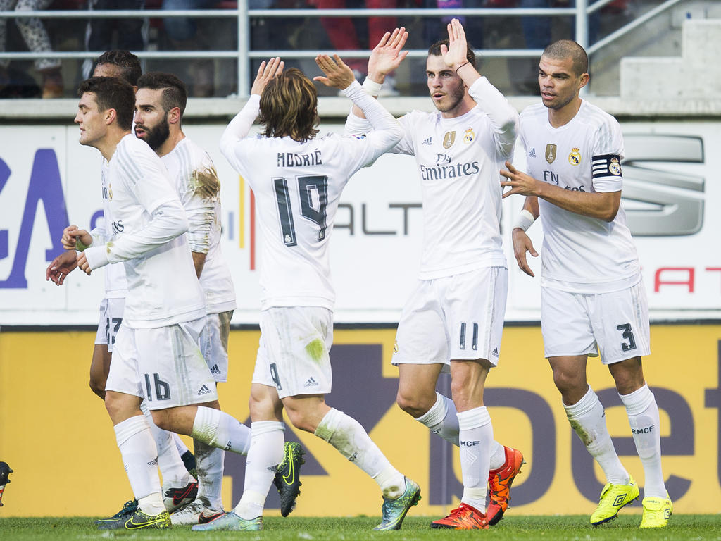 El galés Gareth Bale marcó el primer tanto del Madrid en Eibar. (Foto: Getty)