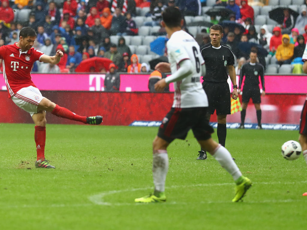 Xabi Alonso erzielte das 2:1 für die Bayern