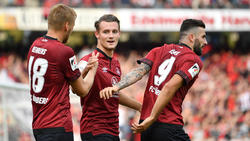 Der 1. FC Nürnberg siegte dank Joker Törles Knöll gegen Hannover 96
