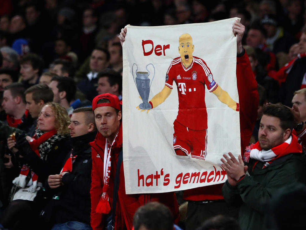 Die Bayern-Fans hoffen auf eine Wiederholung des CL-Coups von 2013