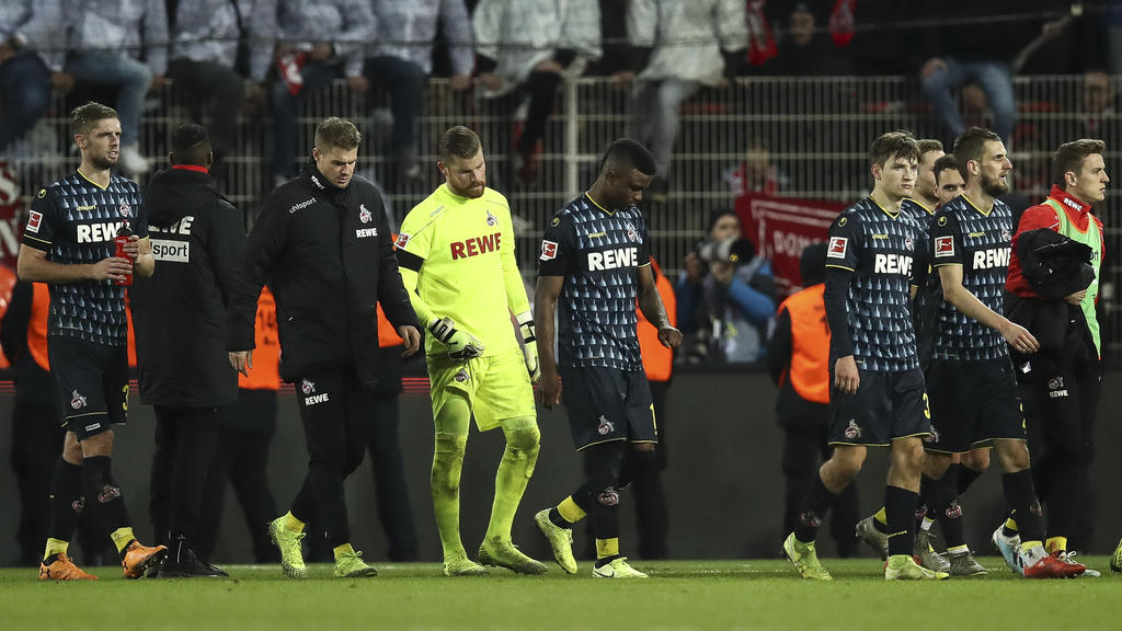 Der 1. FC Köln findet sich nach der Niederlage gegen Union Berlin auf dem 18. Tabellenplatz wieder