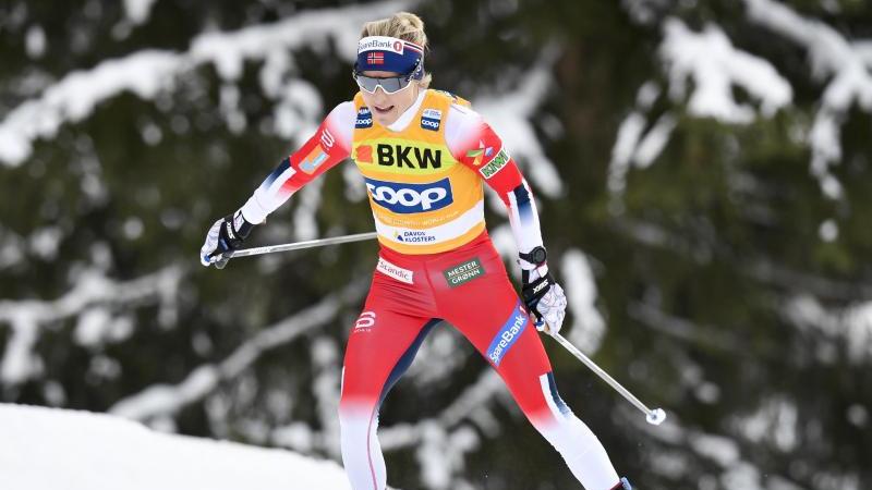 Läuft auch über zehn Kilometer im Freistil allen davon: Therese Johaug aus Norwegen Läuft auch über zehn Kilometer im Freistil allen davon: Therese Johaug aus Norwegen