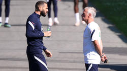Werden keine Freunde mehr: Karim Benzema und Didier Deschamps
