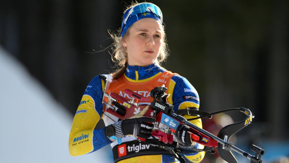 Stina Nilsson erlebte im Biathlon eine harte Saison