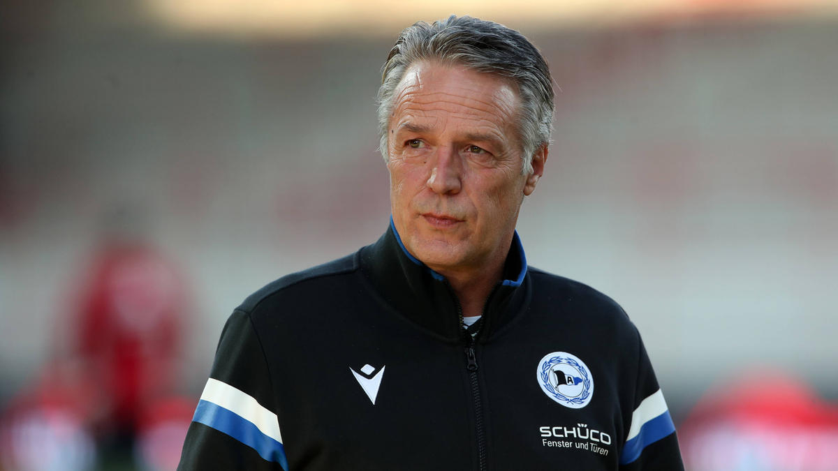 Arminia Bielefelds Cheftrainer: Uwe Neuhaus Arminia Bielefelds Cheftrainer: Uwe Neuhaus