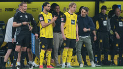 Emre Can (2.v.l.) könnte dem BVB länger fehlen