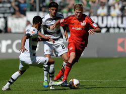 Neben Mo Dahoud (Mitte) soll auch Christoph Kramer (re.) ein Thema bei der Alten Dame sein