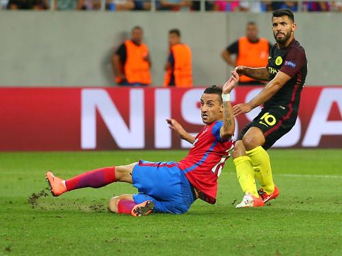 Agüero-Show in Bukarest