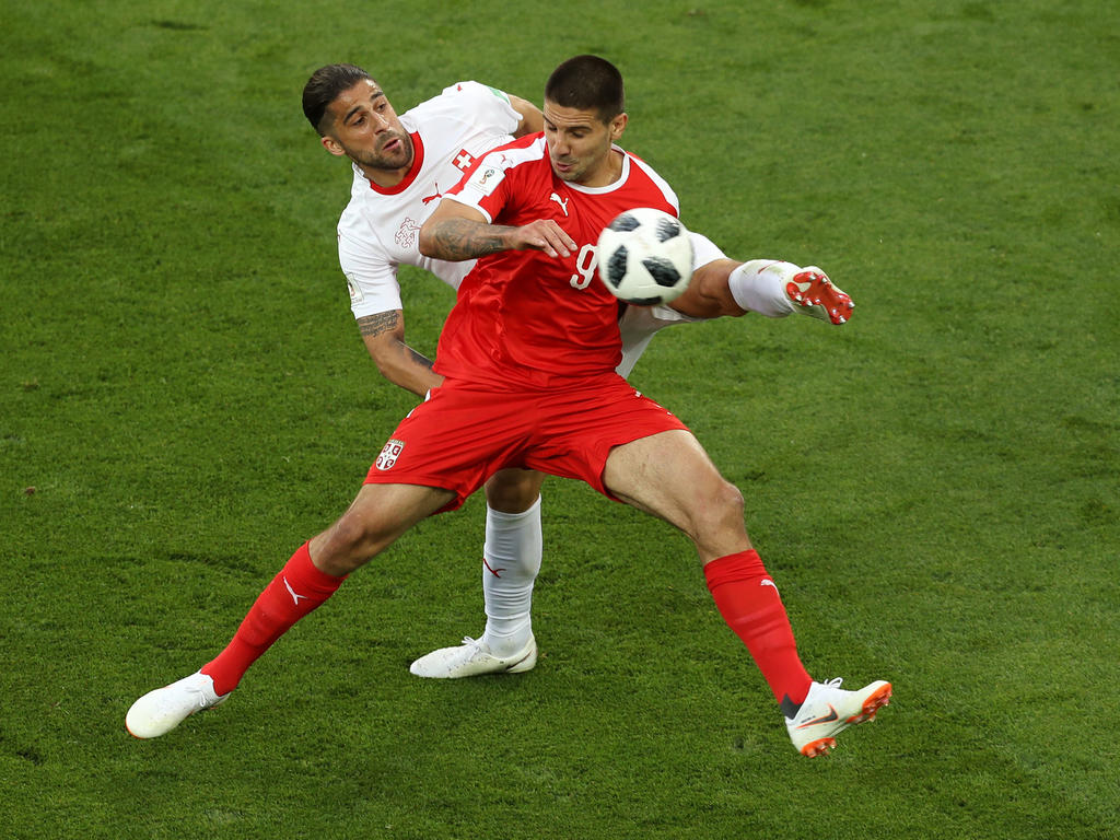 Will auch gegen Brasilien treffen: Serbiens Aleksandar Mitrovic