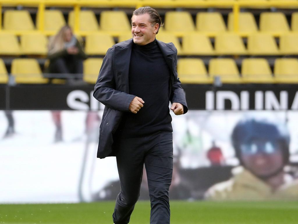 Kann zur Zeit richtig zufrieden sein: BVB-Sportdirektor Michael Zorc