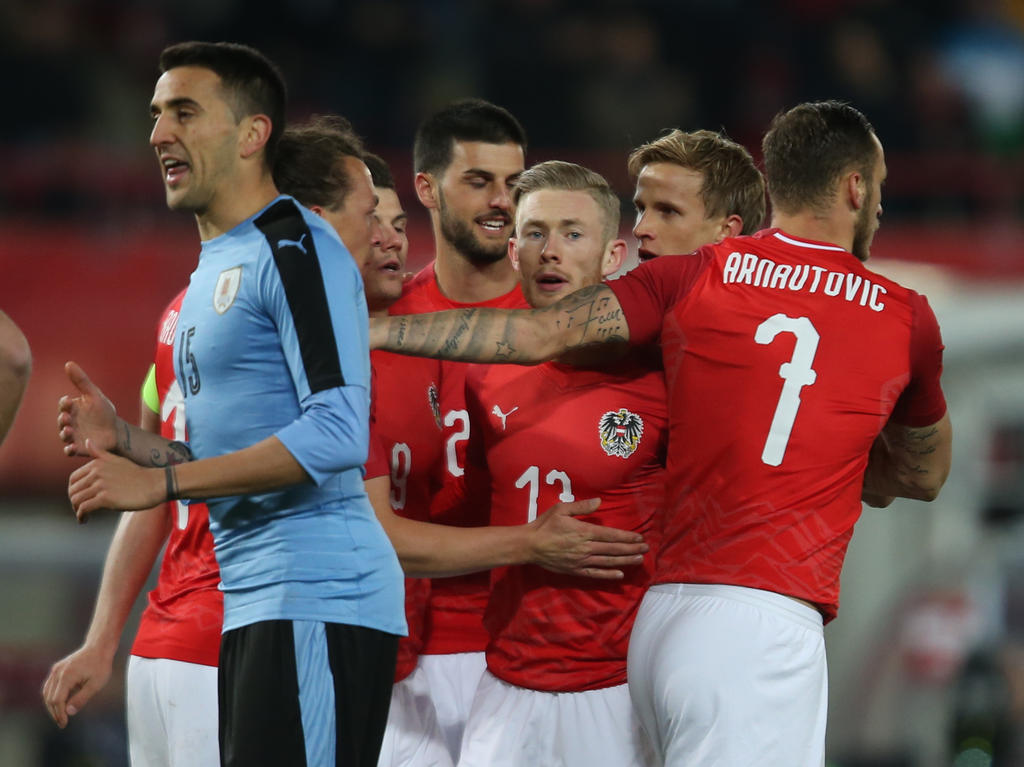 Das ÖFB-Team beschloss das Länderspieljahr mit einem 2:1 gegen Uruguay