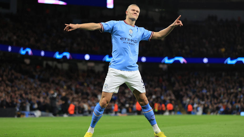 Erling Haaland spielt seit dem Sommer für Manchester City Erling Haaland spielt seit dem Sommer für Manchester City