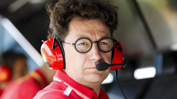Seit einem Jahr im Amt als Ferrari-Teamchef: Mattia Binotto Seit einem Jahr im Amt als Ferrari-Teamchef: Mattia Binotto