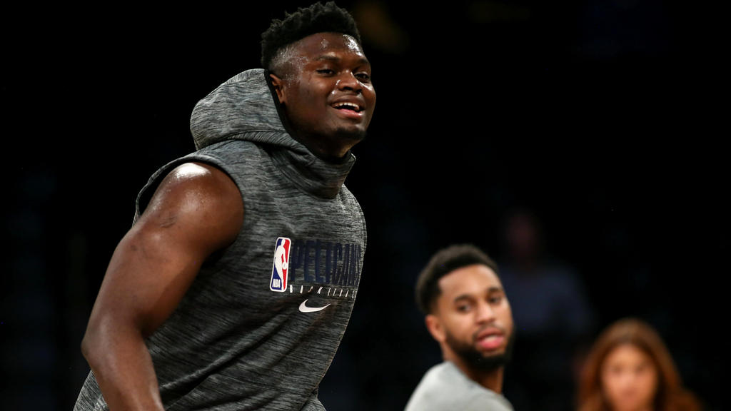 Zion Williamson wird in dieser Woche sein NBA-Debüt geben Zion Williamson wird in dieser Woche sein NBA-Debüt geben